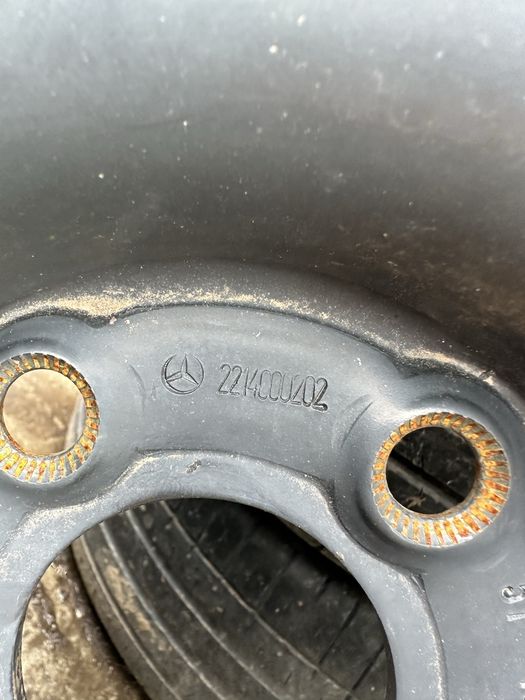 Патерица Mercedes S class W221 155/70/19 резервна гума с класа в221