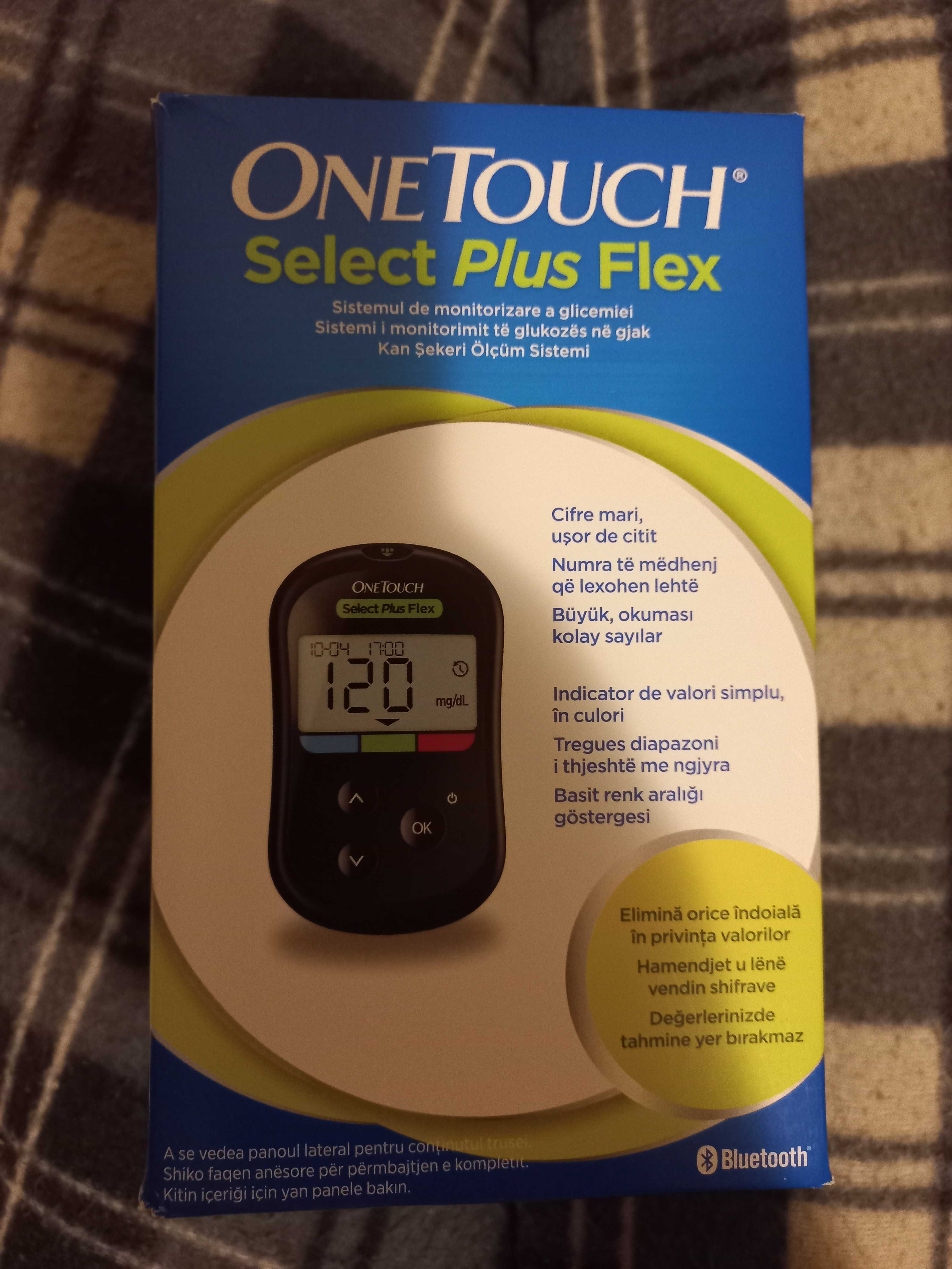 Glucometru OneTouch Select Plus Flex + 50 de teste