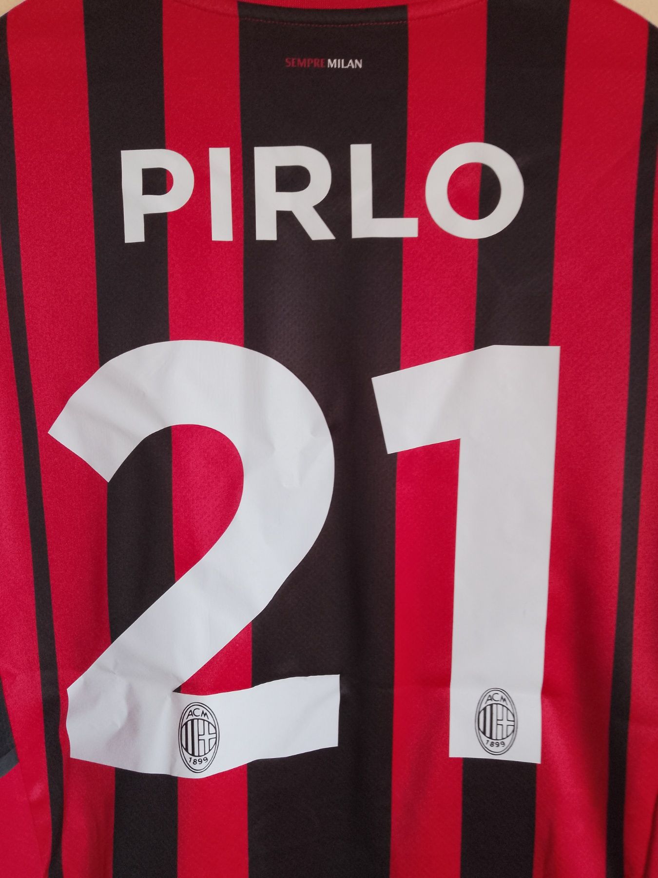 Tricou Fotbal AC Milan #21 Pirlo