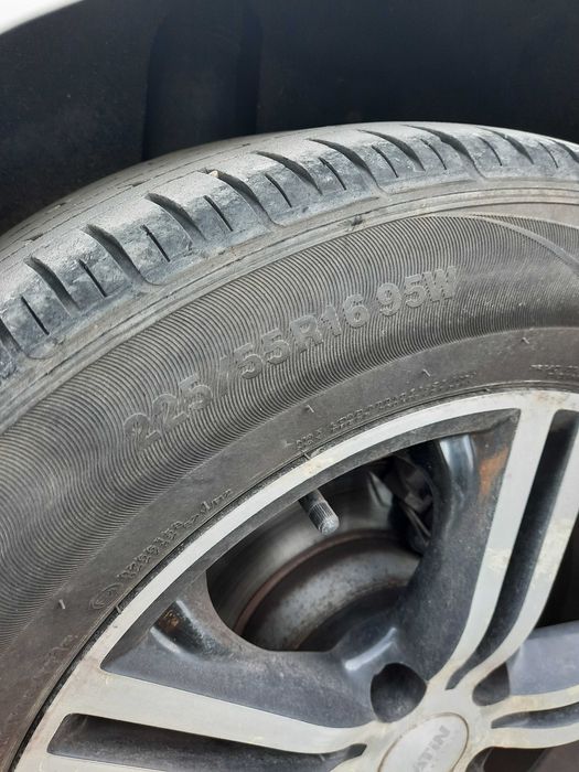 Cauciucuri vară 225/55/16 Kumho vară +jante aliaj