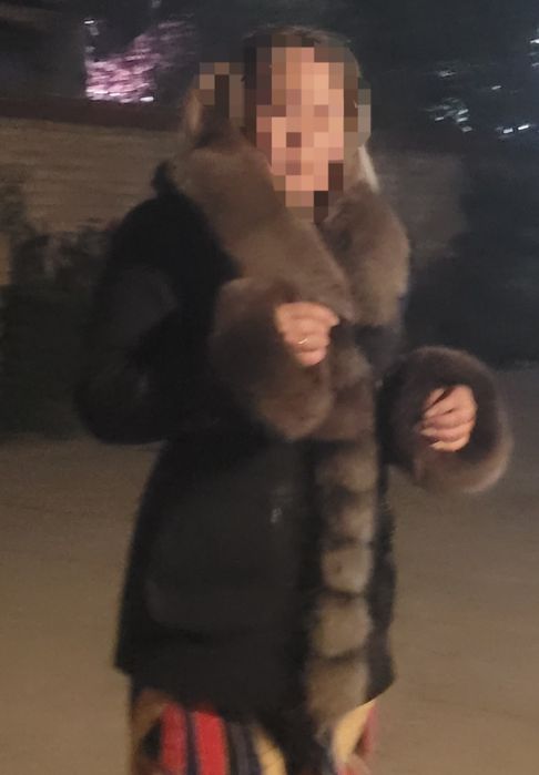 Куртка женская с натуральным мехом