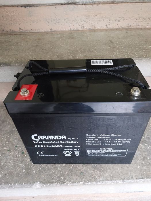 Acumulatori 12V de 80Ah
Acumulatorii nu au fost descă