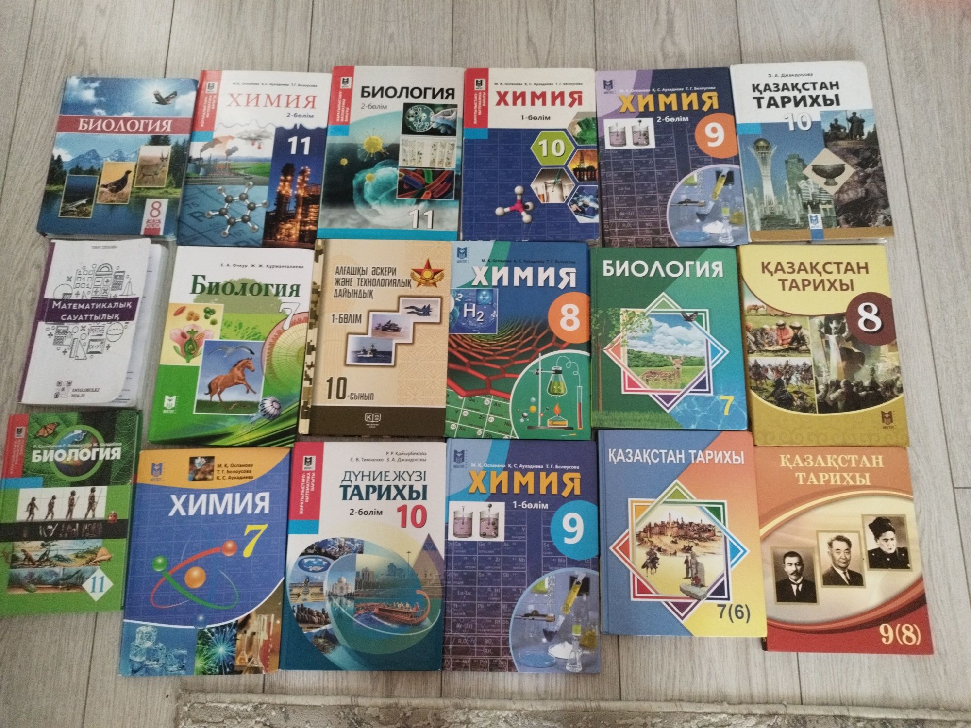 книги 6,7,8,9,10,11класс