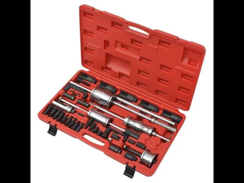 Комплект за демонтаж на дизелови инжектори KraftRoyal, 41 части