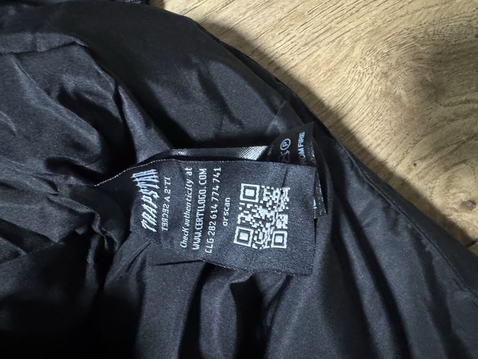 Trapstar Decoded Black Puffer Jacket