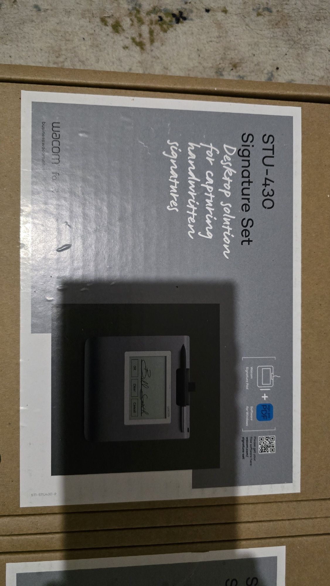 Планшет STU 430 подпис