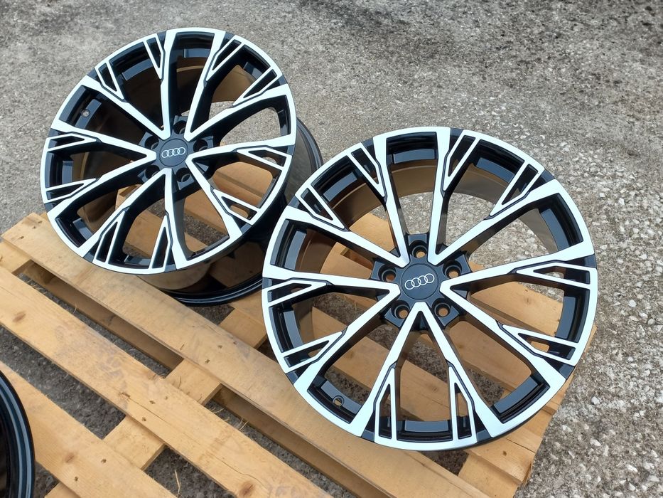 19 Audi Rs line A6 A7 A8 Q3 Q5 Rs6 Rs7 Piano Black 8.5j et35 Чисто Нов