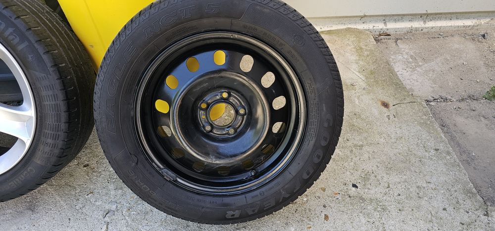 Jante Peugeot 407 R17 + roata de rezerva de aceleași dimensiuni