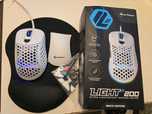Mouse Sharkoon Light² 200 Ultra Lightweight Gaming Mouse , RGB, White