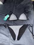 Costum de baie gri H&M…….