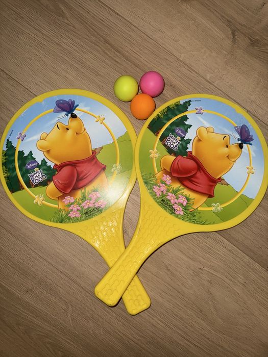 Хилки за плажен тенис с мечо пух