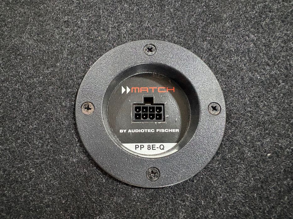 Авто Суббуфер Audiotec Fischer Match PP 8E-Q