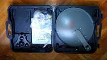 Germania Dortmund antena satelit parabolica farfurie monitor recep.12v