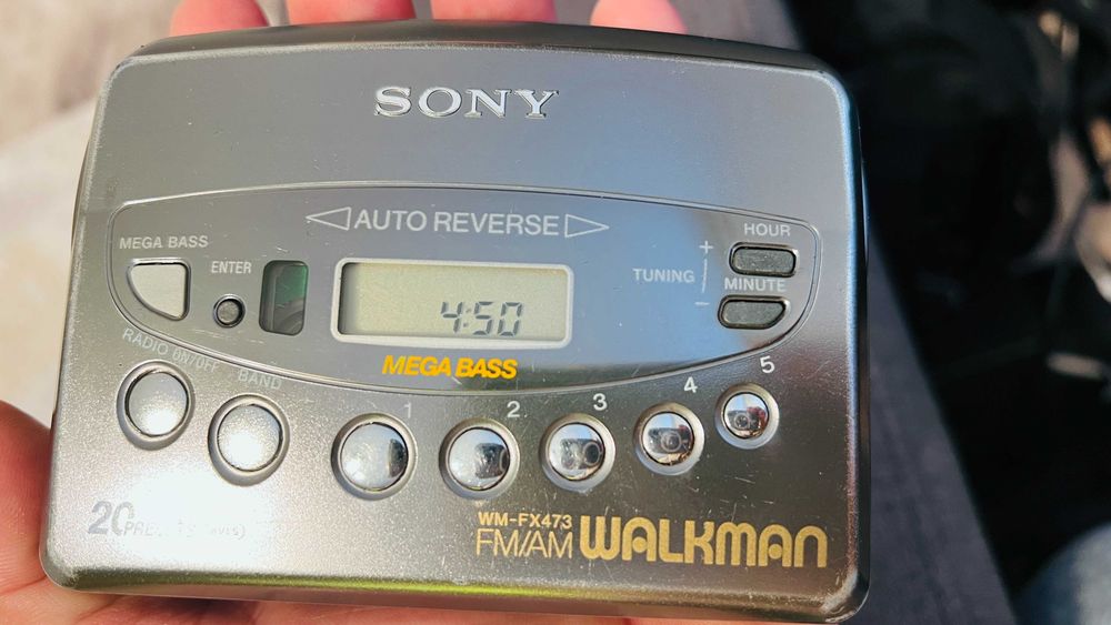 Radiocasetofon FM/AM Walkman Sony WM-FX473