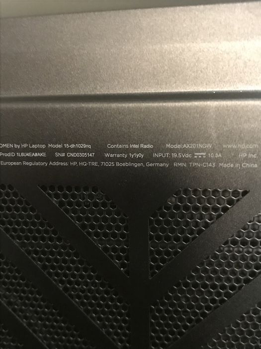 HP Omen 15dh1029nq ansamblu display + carcasa display