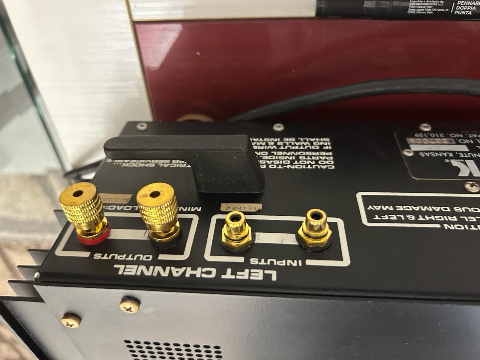 Amplificator putere usa fabr 1970  impecabila h end schimb cu preu