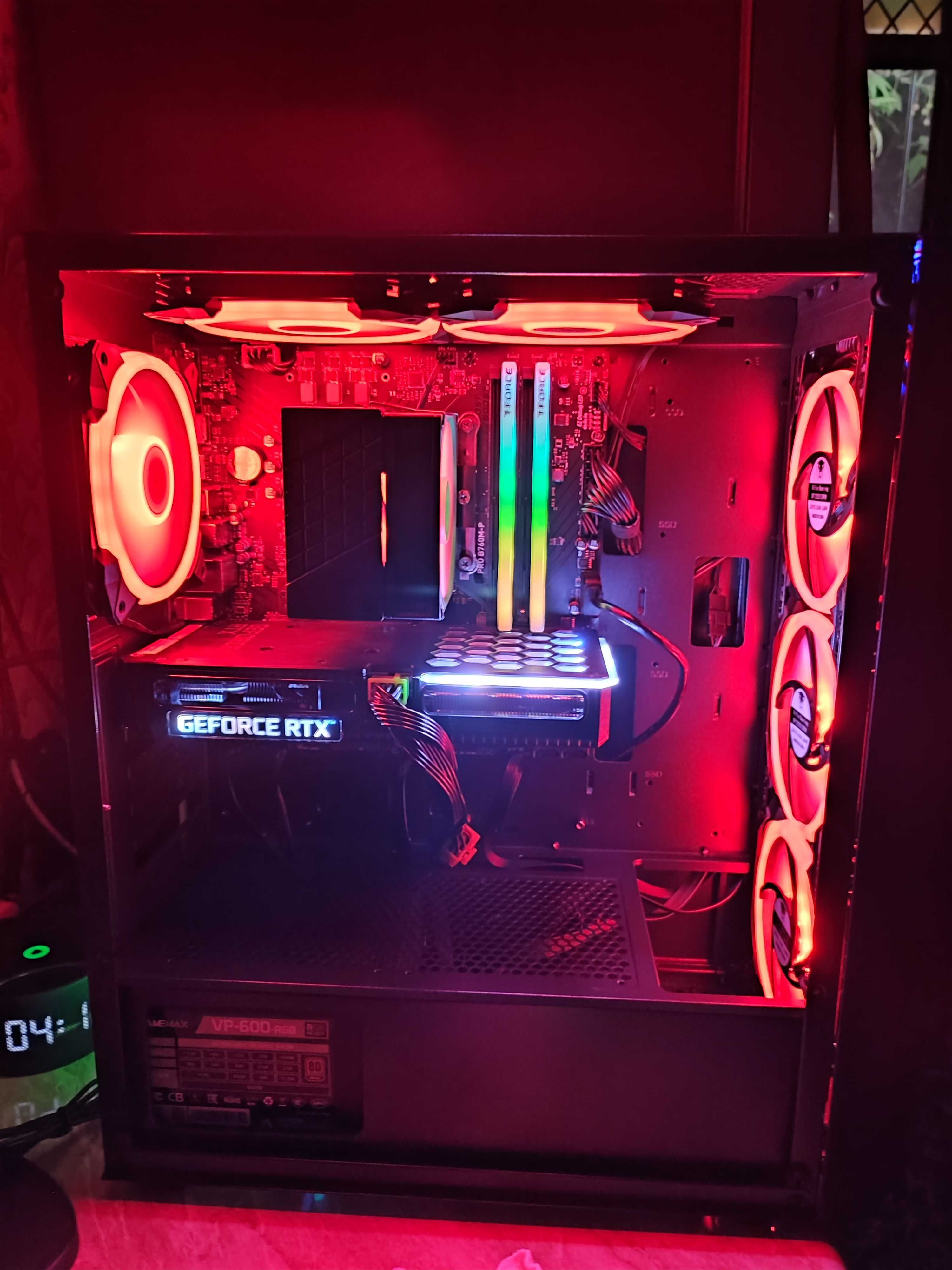 Игровой Компьютер RTX 3060Ti i5 12400F MSI B760 PRO DDR5
