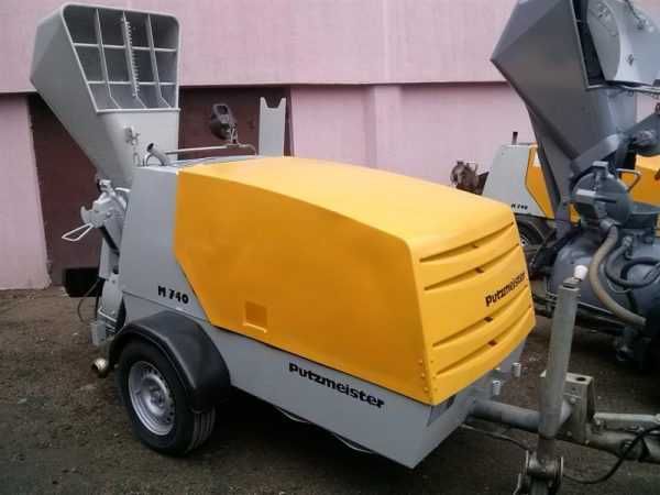 Пневмонагнетатель в аренду| Полусухая стяжка пола