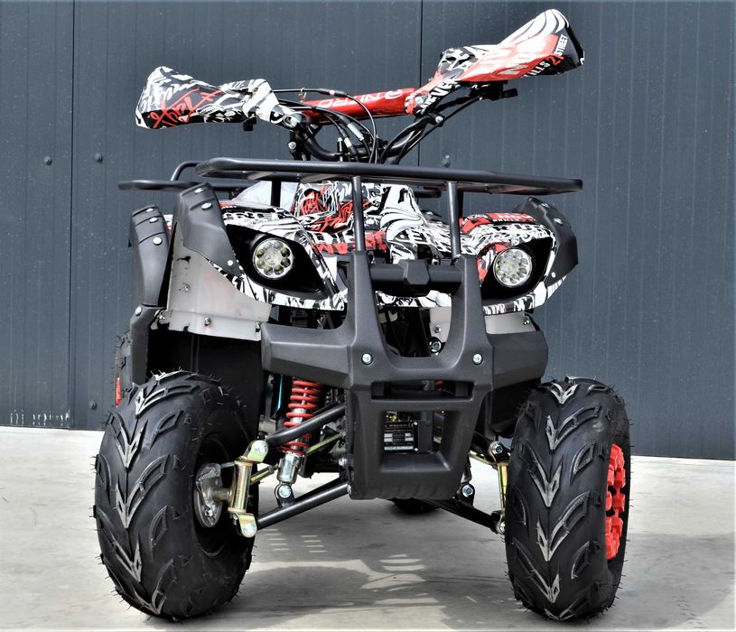 ATV 125CC NOU Toronto RG7 A Sport Nitro Motors  Graffiti-ROSU