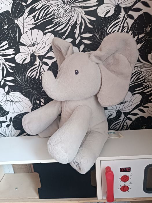 Пеещо сиво слонче