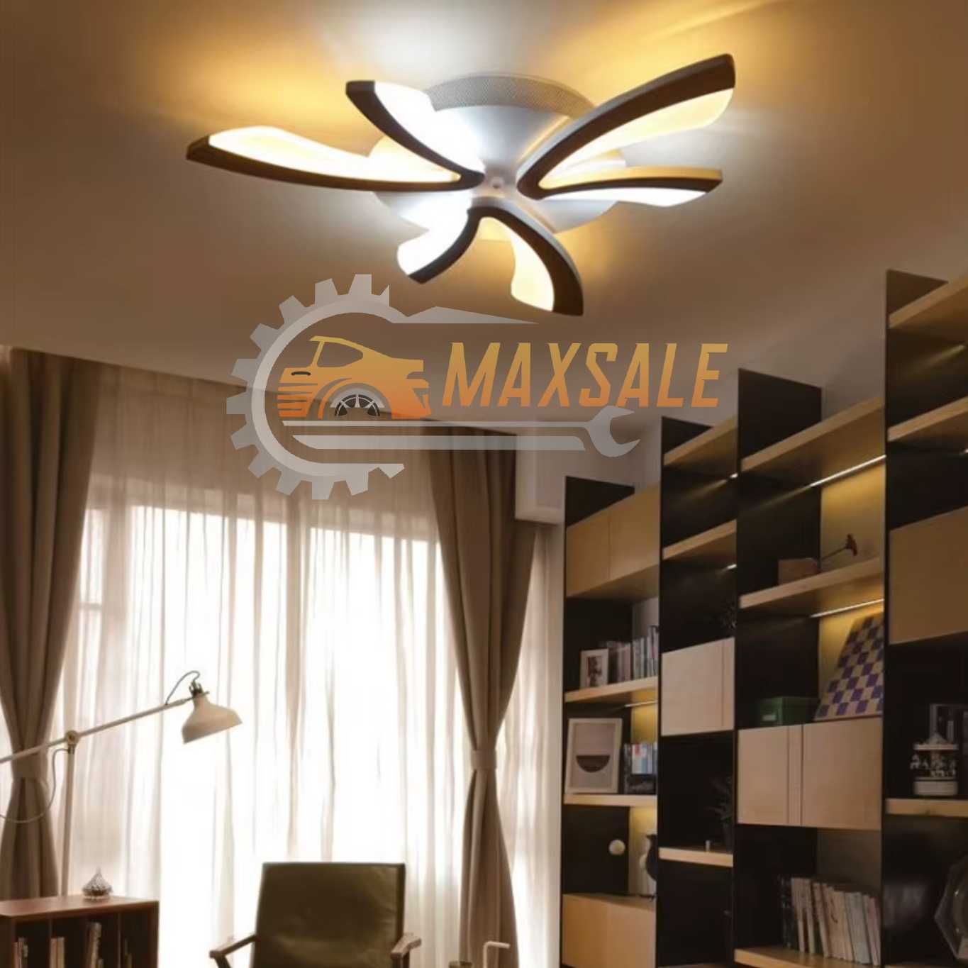 LED лампа стена таван абажур плафониера 30W бумеранг полилей за дома