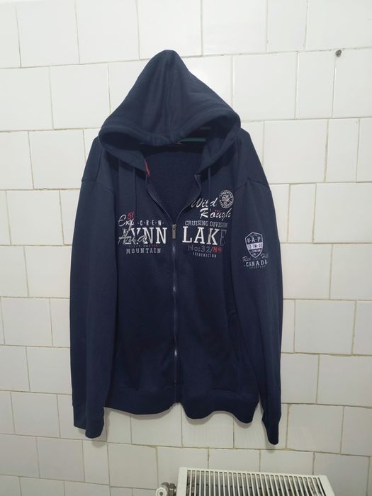 Hanorac marca Jean Pascal mărime xxl culoare albastru