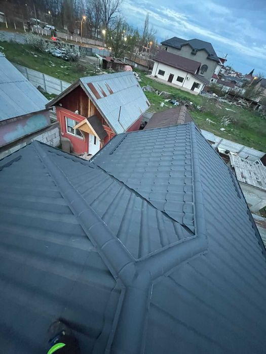Reparatii acoperisuri, montaj tigla metalica, montaj tigla ceramica