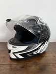 Casca moto HJC marimea L + pinlock culoare alb negru