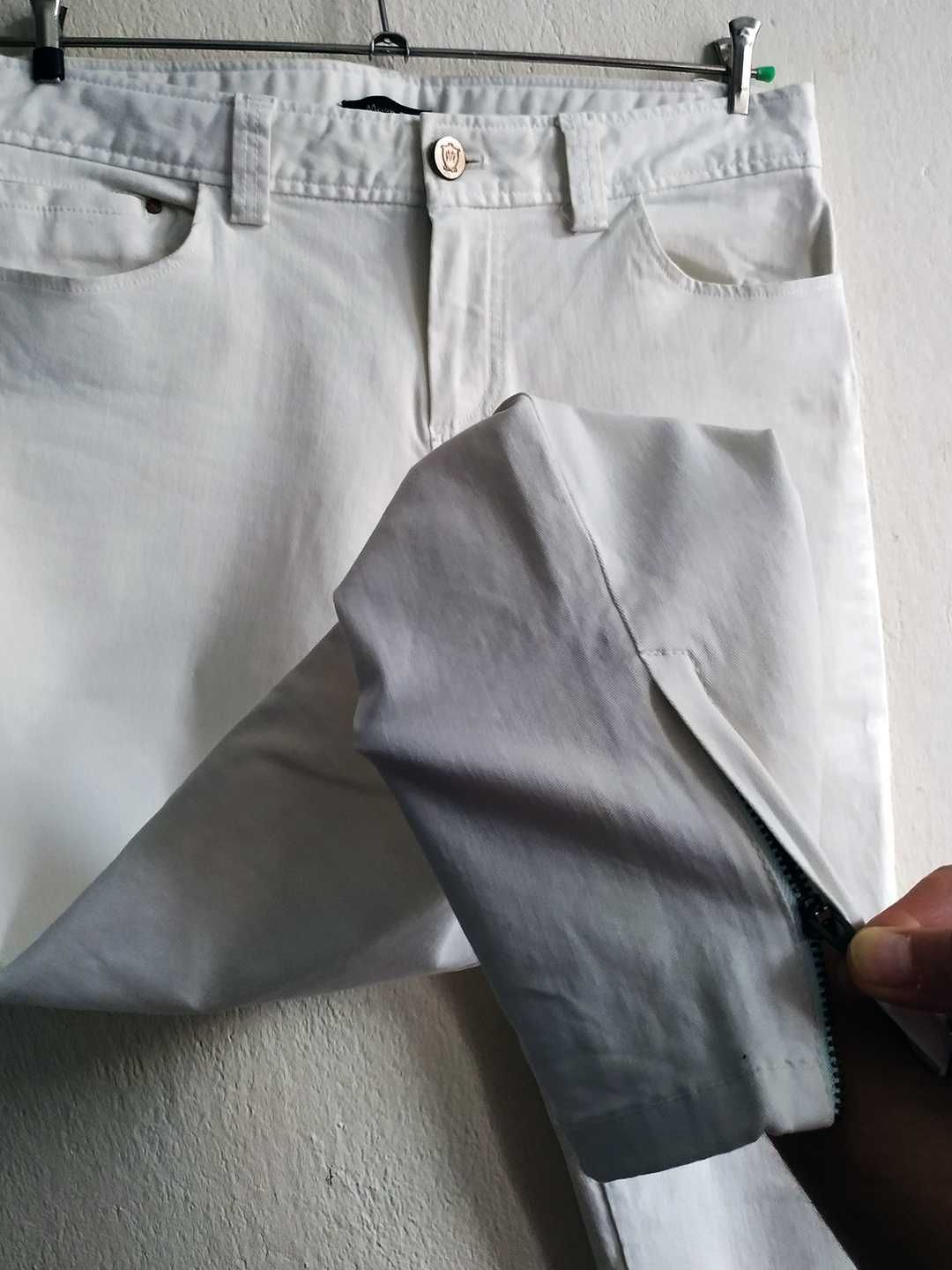 Дамски панталон с цип на марка Massimo Dutti