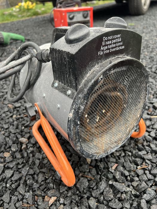 Aerotermă electrică PROF 3 kW, 3 trepte, profesională