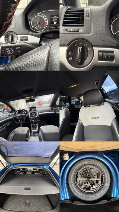 Skoda Octavia VRS 2010, Webasto