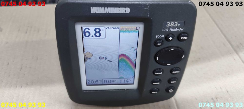 sonar HUMMINBIRD 383CX perefect functional  vinde ca in poze fara fire