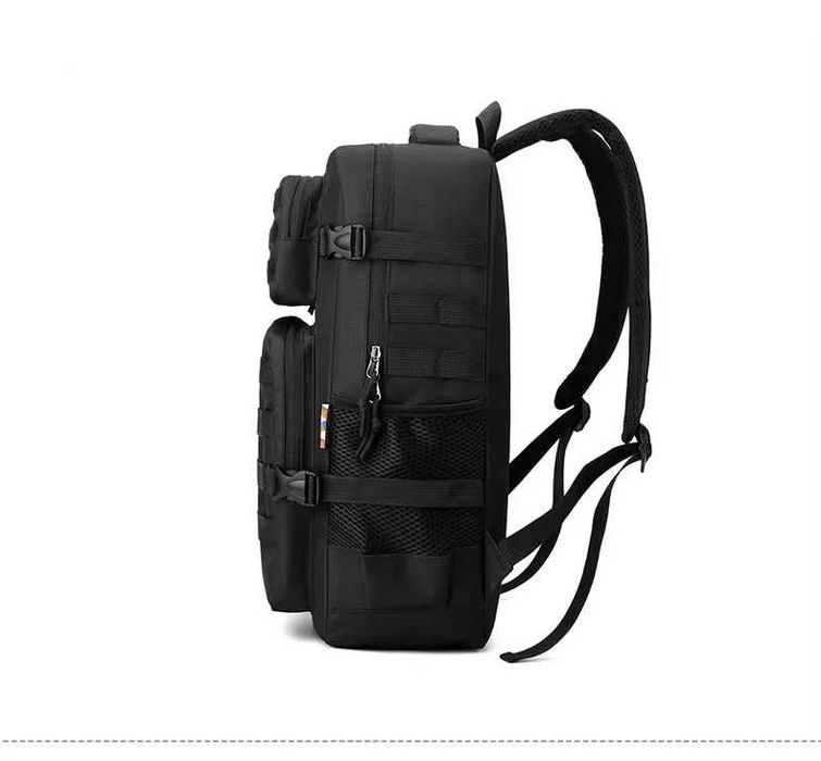 Rucsac Militar Tactic 4 compartimente impermeabil 40L Nylon 1000D Negr