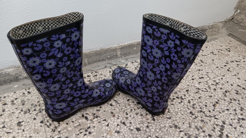 Ботуши гумени за момиче