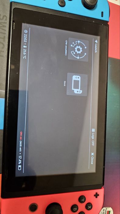 Nintendo Switch v1 Hekate 256GB карта памет