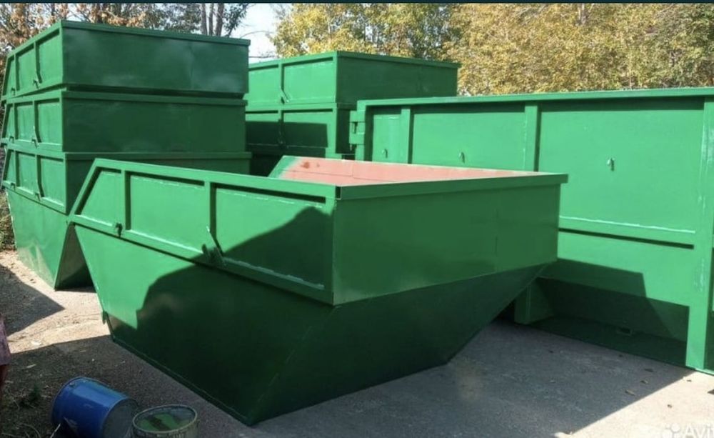 Бункер накопитель для ТБО 8 м3 ( Мусорный контейнер )