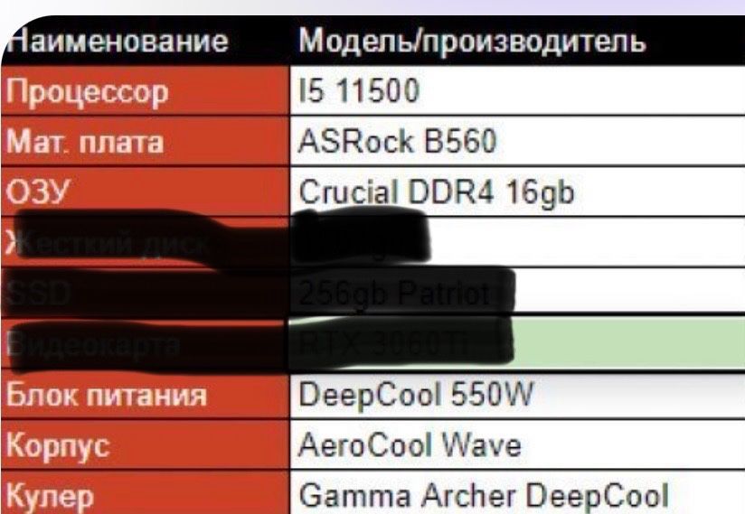 Процессор i5 11500 , мат плата asrock b560
