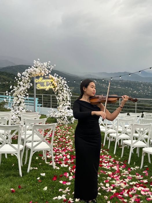 Скрипачка Астана / Скрипка / Живая Музыка