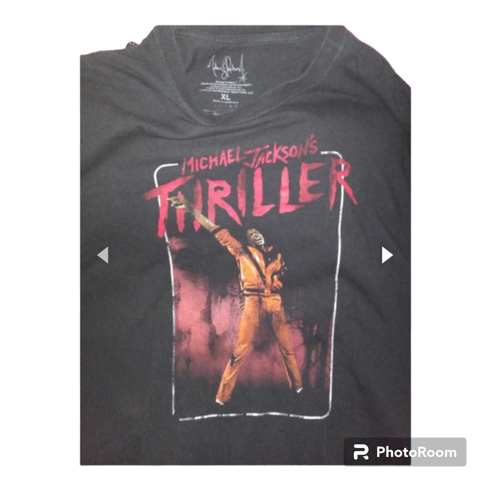 Tricou M. Jackson THRILLER signature edition XL