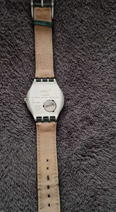 Ceas Swatch skeleton 1995 verde