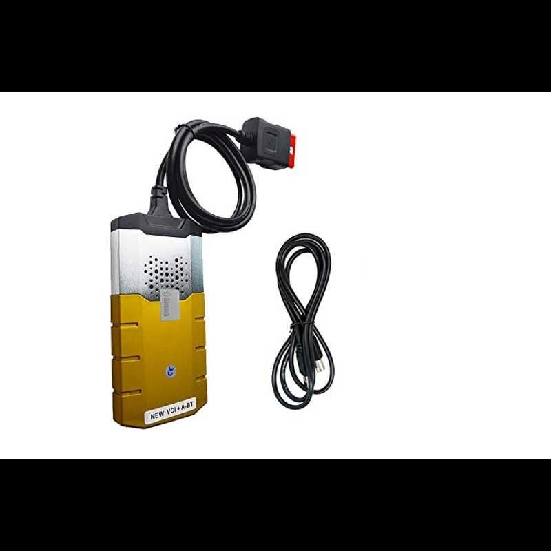 Interfata diagnoza auto multimarca DS150e Bluetooth gold/black NOU