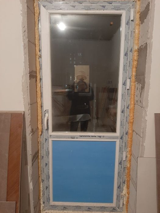 Новый Пластиковый дверь на балкон