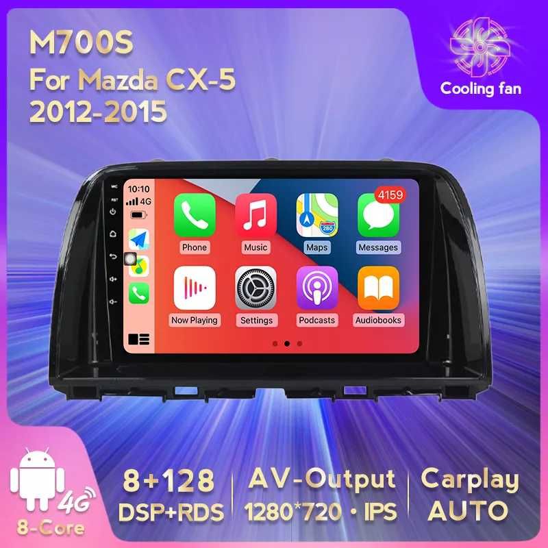 NAVIGATIE Android 13 Mazda CX-5 2011-2017 1/8 Gb Waze CarPlay + CAMERA