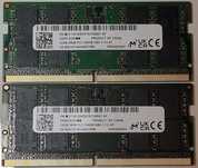 SODIMM 64GB = 2 x 32GB DDR5 5600 MHz CL46 Памет за лаптоп