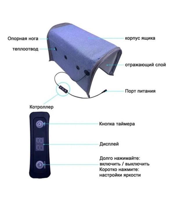 Лампа для желтухи сутки 1000