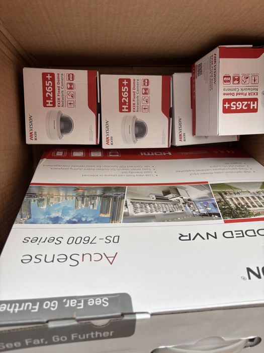 Hikvision kit 4 canere