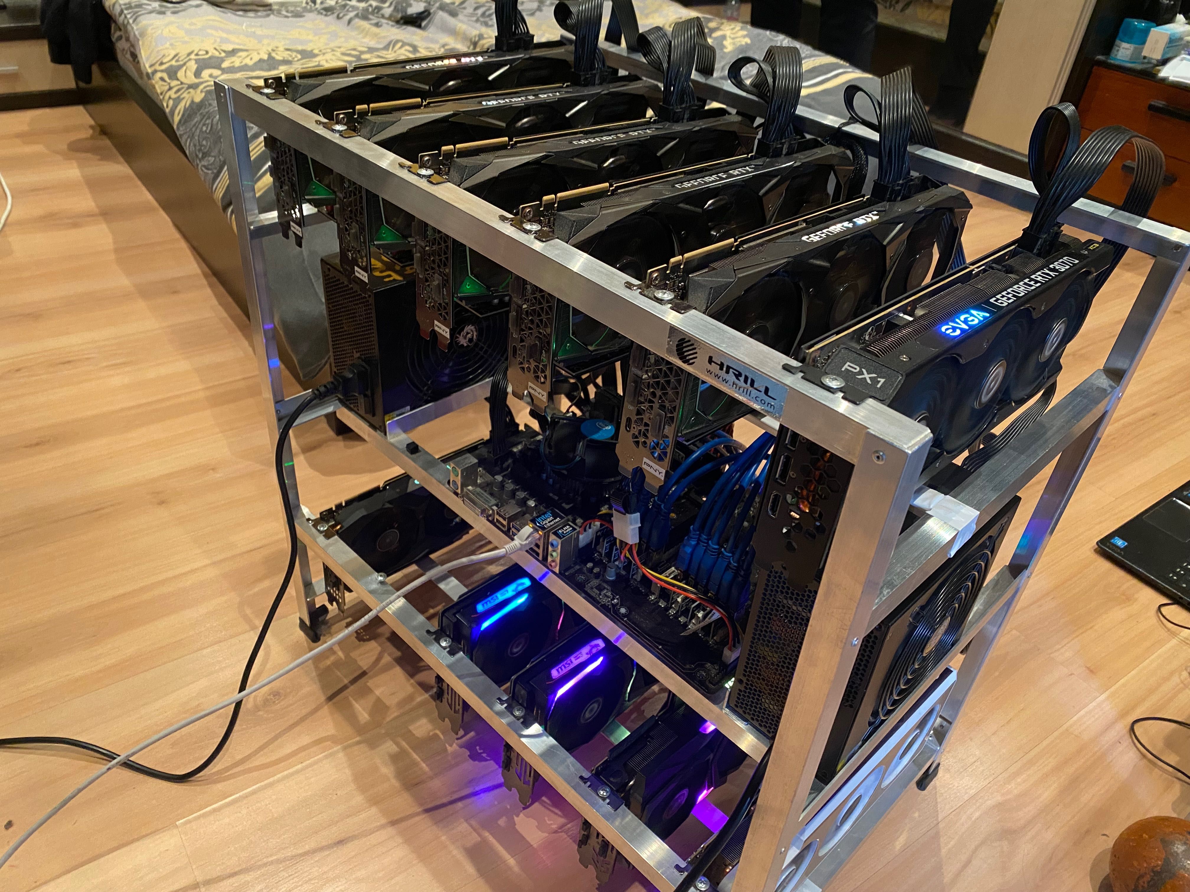 Crypto Mining rig