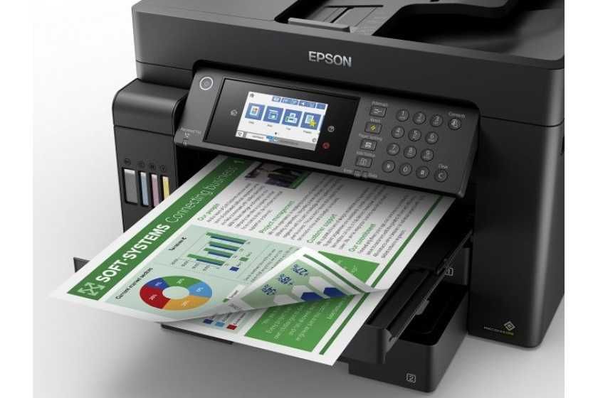 Принтер Epson L15150 (МФУ 4 в 1) (Струйный) (А3+) перечисления есть