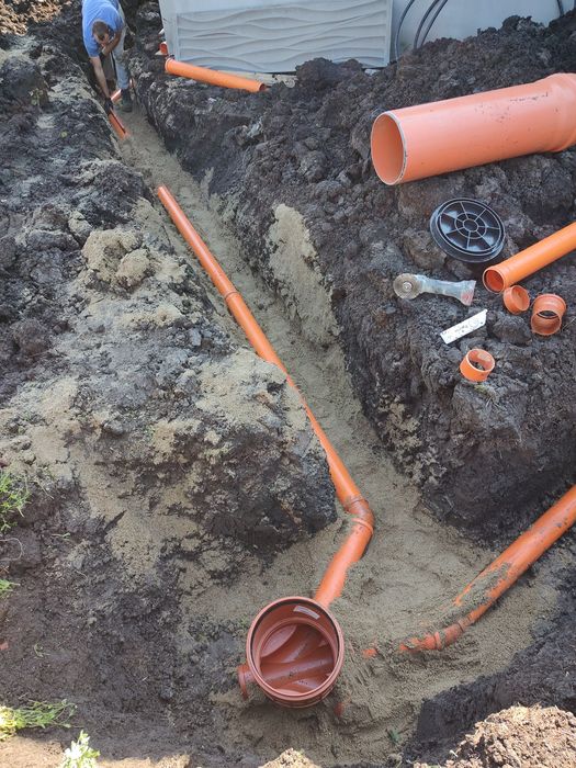 Execuție Canalizare interioara. Extindere rețea canal. Drenaj pluvial