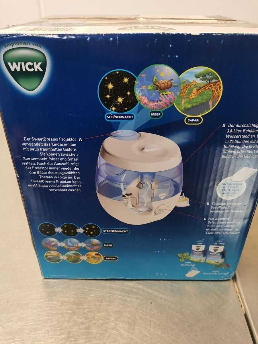 Wick WUL575 SweetDreams - овлажнител за въздух със светлинна проекция